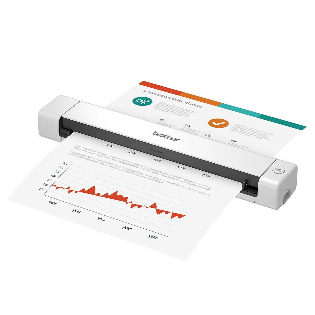 BROTHER DS-640 Scanner Dokumen